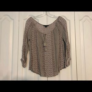 American Eagle peasant blouse